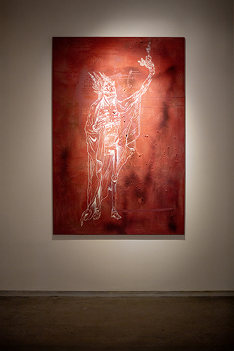 Andres Paredes. San La Muerte. - Producción Museo Sivori