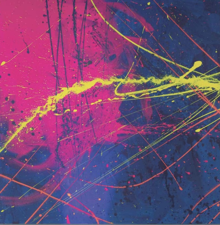 OBRA: “RAYO AMARILLO” , SERIE EXABRUPTO DE COLOR. AUTOR: ALFREDO SEGATORI TÉCNICA:ACRÍLICO SOBRE LIENZO MEDIDAS: 1,20 m. x 1,2 m. AÑO: 2022