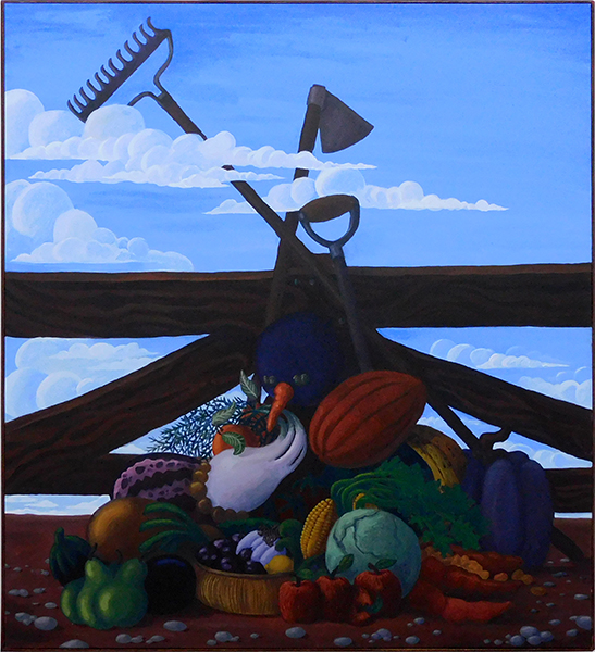 Felipe Alvarez Parisi - Remanso I, 2024 Acrílico sobre tela 150 x 140 cm