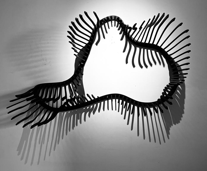 Lucas Miguens - Sin Titulo - impresión 3D - 90 x 60 cm - 2022