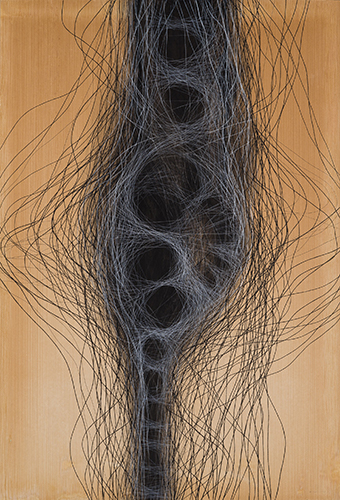 Renart, Emilio. Sin título, Técnica mixta sobre papel, 112 x 76 cm, Año 1965.