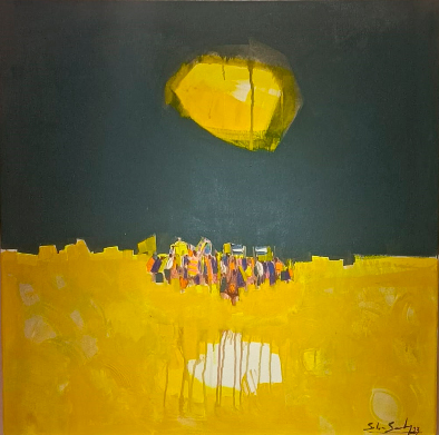 Artista-Silvia-Sánchez---Reflejo-de-Luna---Galería-Hoy-en-el-Arte