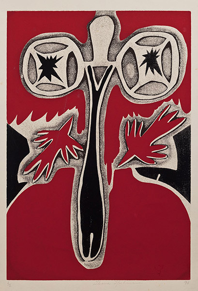 Serie ´91 - 1 - 35 x 50 cm - Serigrafía sobre papel