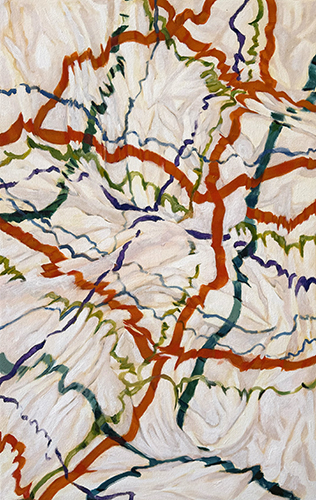 Pliegues A15- 75 x 47 cm- 2021